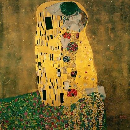 Advanced |  Gustav Klimt – The Kiss 60x60cm(23.5×23.5in) Advanced Advanced