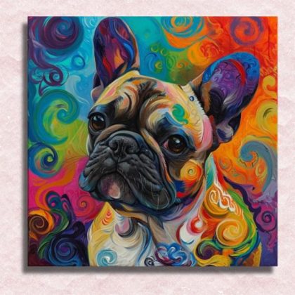 Animal Kits |  Color Splash Bulldog 20x20cm(8x8in) Animal Animal Kits