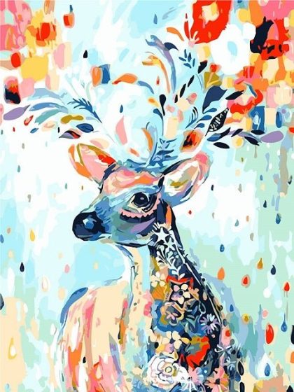 Animal Kits |  Fantasy Stag 60x75cm(24×29.5in) Animal Animal Kits