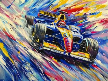 Car |  Formula 1 Racing Car 60x75cm(24×29.5in) Car Car