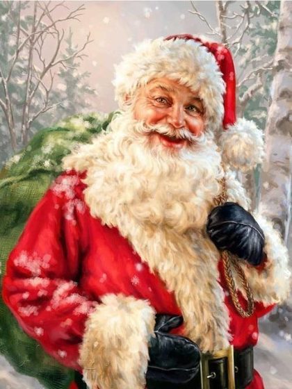 Christmas |  Santa Claus 60x75cm(24×29.5in) Christmas Christmas