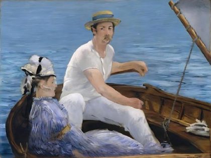 Famous Kits |  Edouard Manet – Boating 60x75cm(24×29.5in) Famous Famous Kits