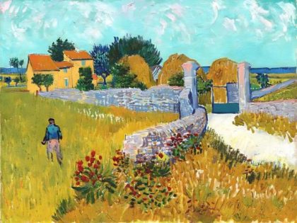 Famous Kits |  Van Gogh – Farmhouse in Provence 60x75cm(24×29.5in) Famous Famous Kits