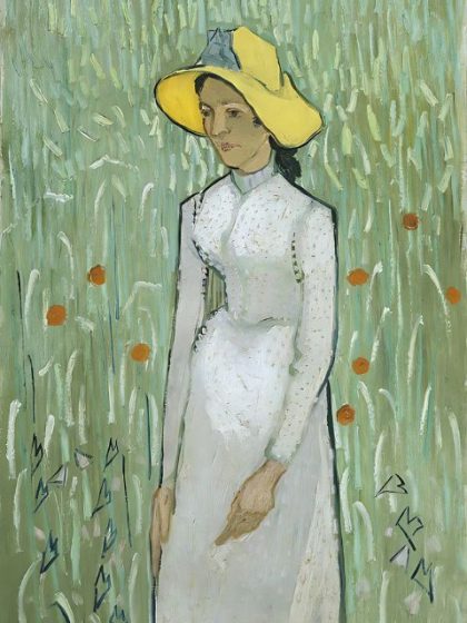 Famous Kits |  Van Gogh – Girl in White 60x75cm(24×29.5in) Famous Famous Kits