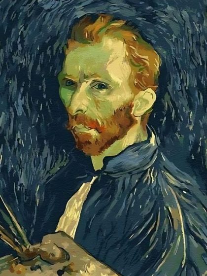 Famous Kits |  Van Gogh – Self Portrait 60x75cm(24×29.5in) Famous Famous Kits