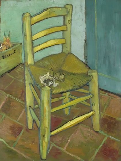 Famous Kits |  Van Gogh – Vincent’s Chair 60x75cm(24×29.5in) Famous Famous Kits