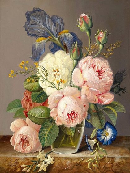 Floral Kits |  Peony Still Life – Paint by Numbers 60x75cm(24×29.5in) Floral Kits Floral Kits