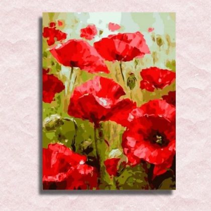 Floral Kits |  Poppy Flowers 60x75cm(24×29.5in) Floral Kits Floral Kits