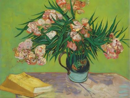 Floral Kits |  Van Gogh – Oleanders 60x75cm(24×29.5in) Floral Kits Floral Kits