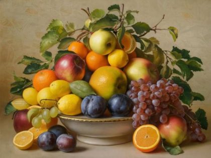 Food and Drinks |  Fruitful Bowl 60x75cm(24×29.5in) Food & Drinks Food & Drinks