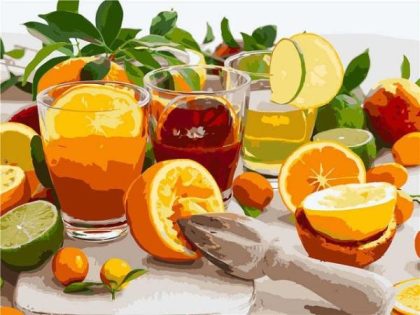 Food and Drinks |  Oranges Fantasy 60x75cm(24×29.5in) Food & Drinks Food & Drinks