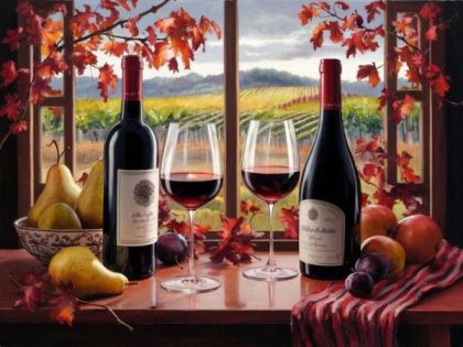 Food and Drinks |  Wine Paint by Numbers 60x75cm(24×29.5in) Food & Drinks Food & Drinks