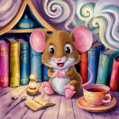 For Children |  Cute Mouse 20x20cm(8x8in) For Children For Children