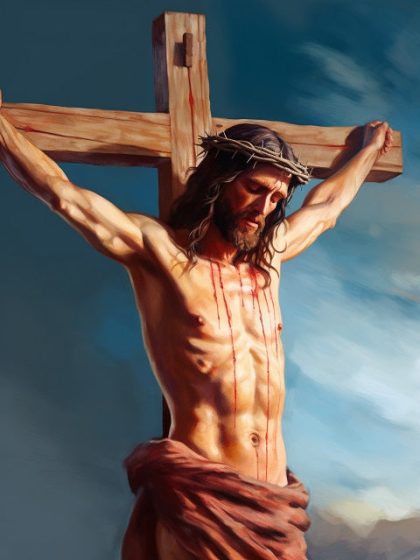 Jesus Christ |  Crucifixion of Jesus 60x75cm(24×29.5in) Jesus Christ Jesus Christ