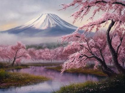 Landscape |  Mt. Fuji – Paint by Numbers Kit 60x75cm(24×29.5in) Landscape Landscape