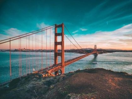 Landscape |  San Francisco Golden Gate Bridge 60x75cm(24×29.5in) Landscape Landscape