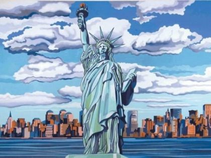 Landscape |  Statue of Liberty 60x75cm(24×29.5in) Landscape Landscape