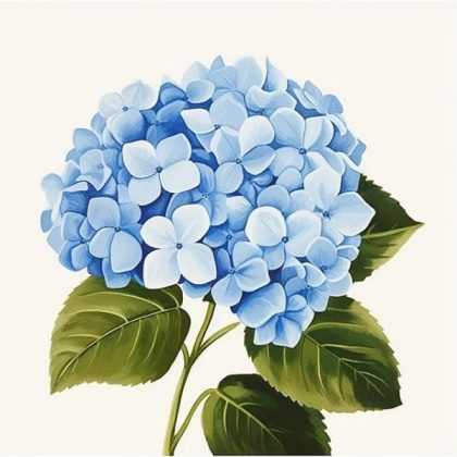 Mini |  Mini Blue Hydrangea 20x20cm(8x8in) Mini Mini