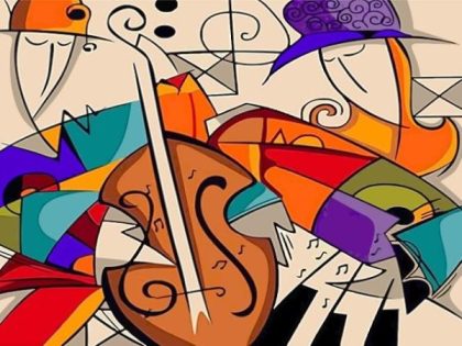 Music |  Abstract Music 60x75cm(24×29.5in) Music Music