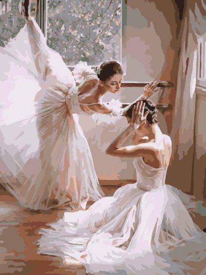 People Kits |  Ballerinas 60x75cm(24×29.5in) People People Kits