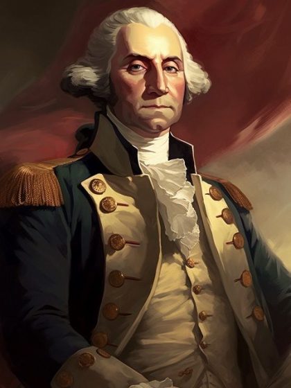 People Kits |  George Washington 60x75cm(24×29.5in) People People Kits