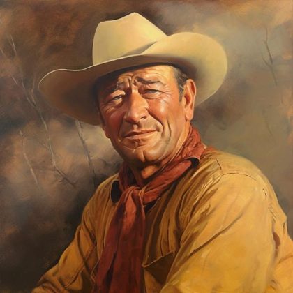 People Kits |  John Wayne 60x60cm(23.5×23.5in) People People Kits