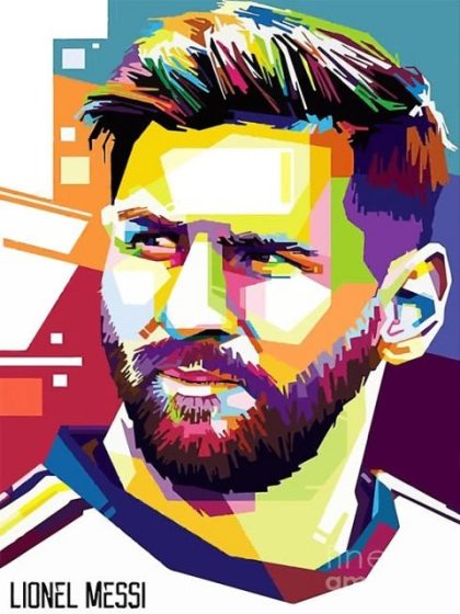 People Kits |  Lionel Messi 60x75cm(24×29.5in) People People Kits