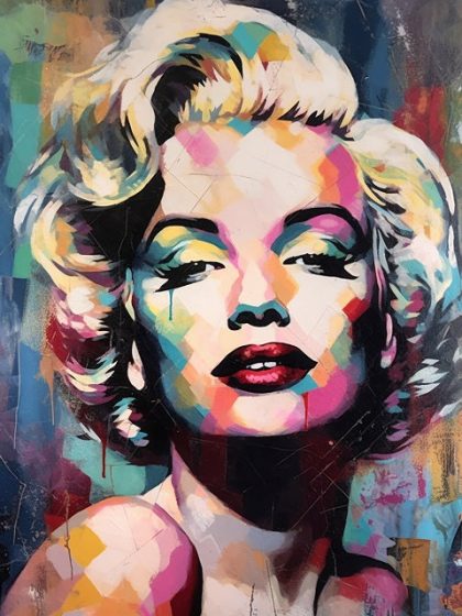 People Kits |  Marilyn Monroe 60x75cm(24×29.5in) People People Kits