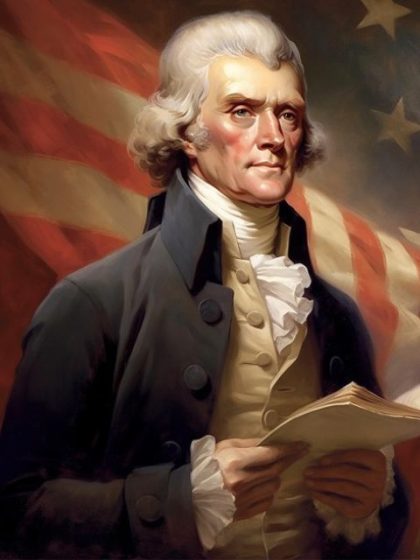 People Kits |  Thomas Jefferson 60x75cm(24×29.5in) People People Kits