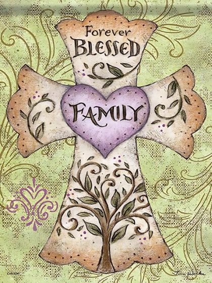 Religious Kits |  Forever Blessed Family 60x75cm(24×29.5in) Religious Religious Kits