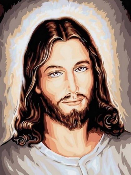 Religious Kits |  Portrait of Jesus 60x75cm(24×29.5in) Religious Religious Kits