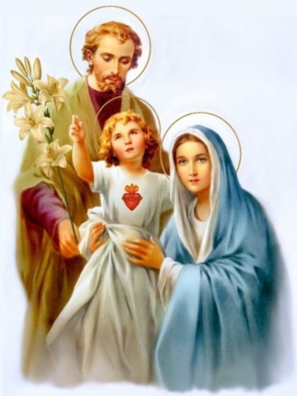 Religious Kits |  St. Family 60x75cm(24×29.5in) Religious Religious Kits