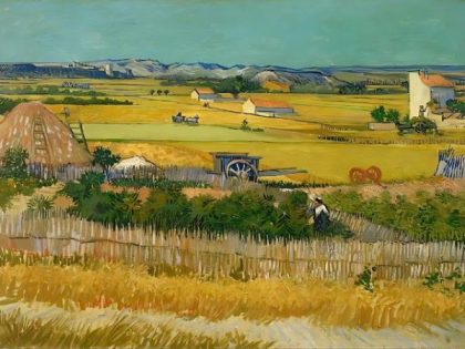 Vincent van Gogh |  Van Gogh – The Harvest 60x75cm(24×29.5in) Famous Vincent van Gogh