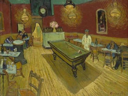 Vincent van Gogh |  Van Gogh – The Night Cafe 60x75cm(24×29.5in) Famous Vincent van Gogh