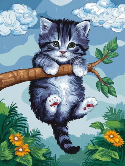 Animal Kits |  Help me please 60x75cm(24×29.5in) Animal Animal Kits