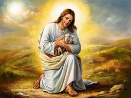 Religious Kits |  Jesus the Shepherd 60x75cm(24×29.5in) Religious Religious Kits